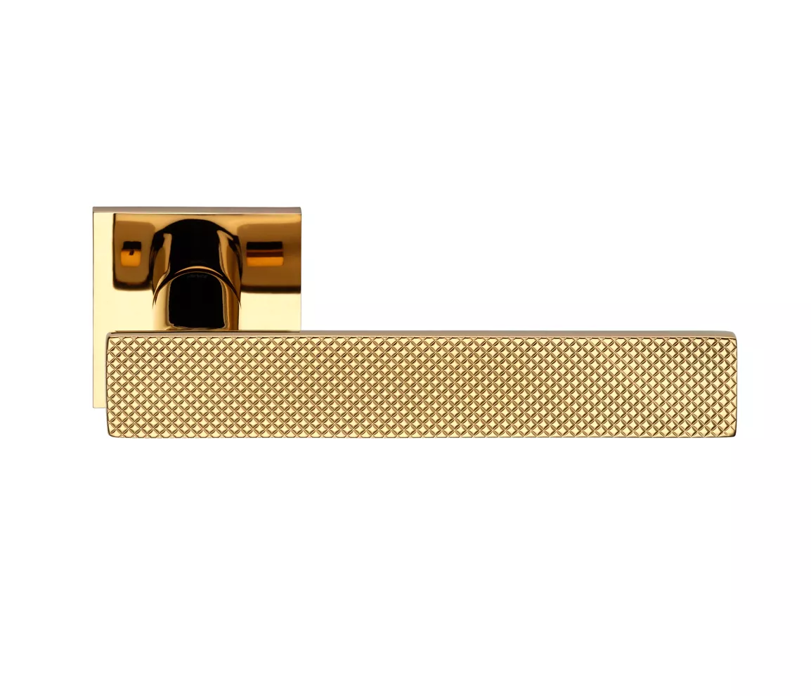 Дверная ручка DND HANDLES Anik brilliant PVD-BG 02 античное глянцевое золото