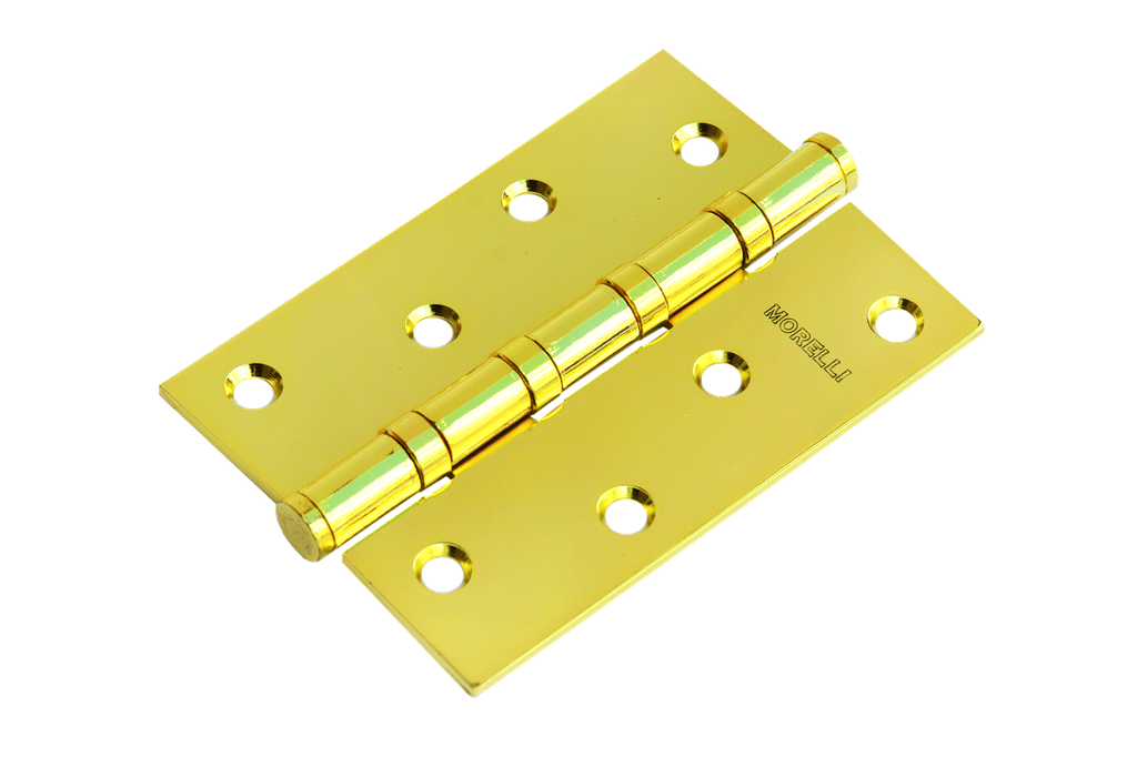 Петля MORELLI стальная универсальная MS 100X70X2.5-4BB PG Золото