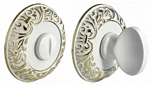 Завертка сантехническая MORELLI MH-WC-CLP W/PG белый/золото