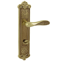 Дверная ручка DND HANDLES 525 WC 96 OROF FIORE французское золото